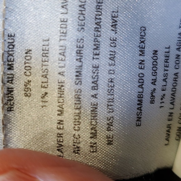 Antik Denim Boot Cut Jeans - Dark Gray with Pink Accents - Picture 10 of 10